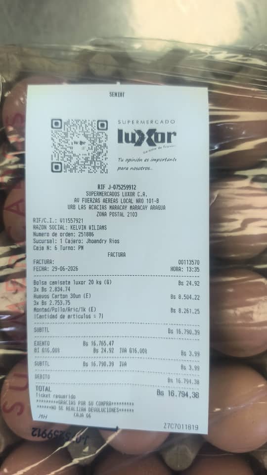 Registro de donación