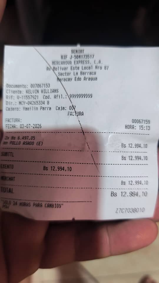 Registro de donación
